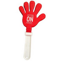 Red & White Hand Clapper